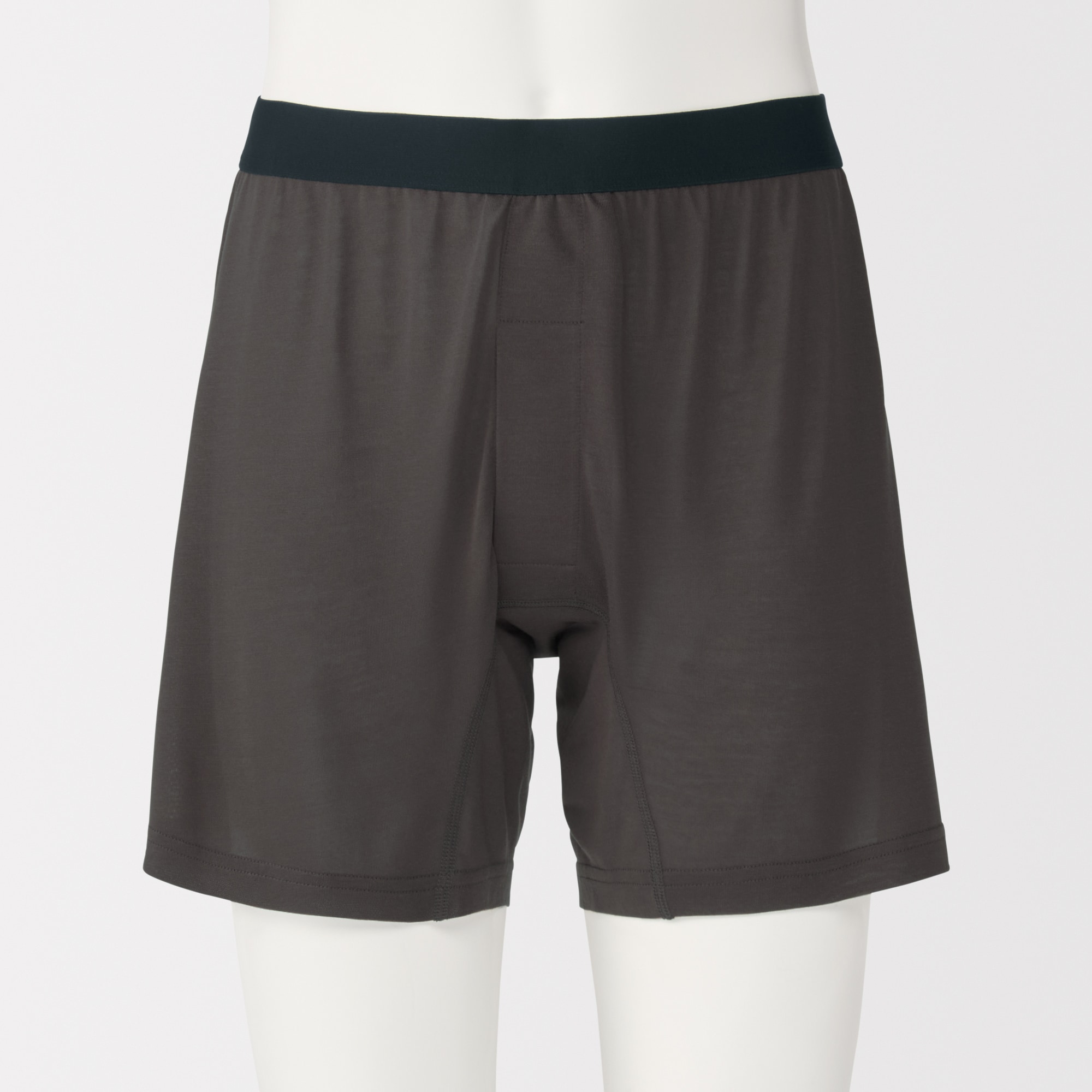 紳士　なめらか　前開きニットトランクス