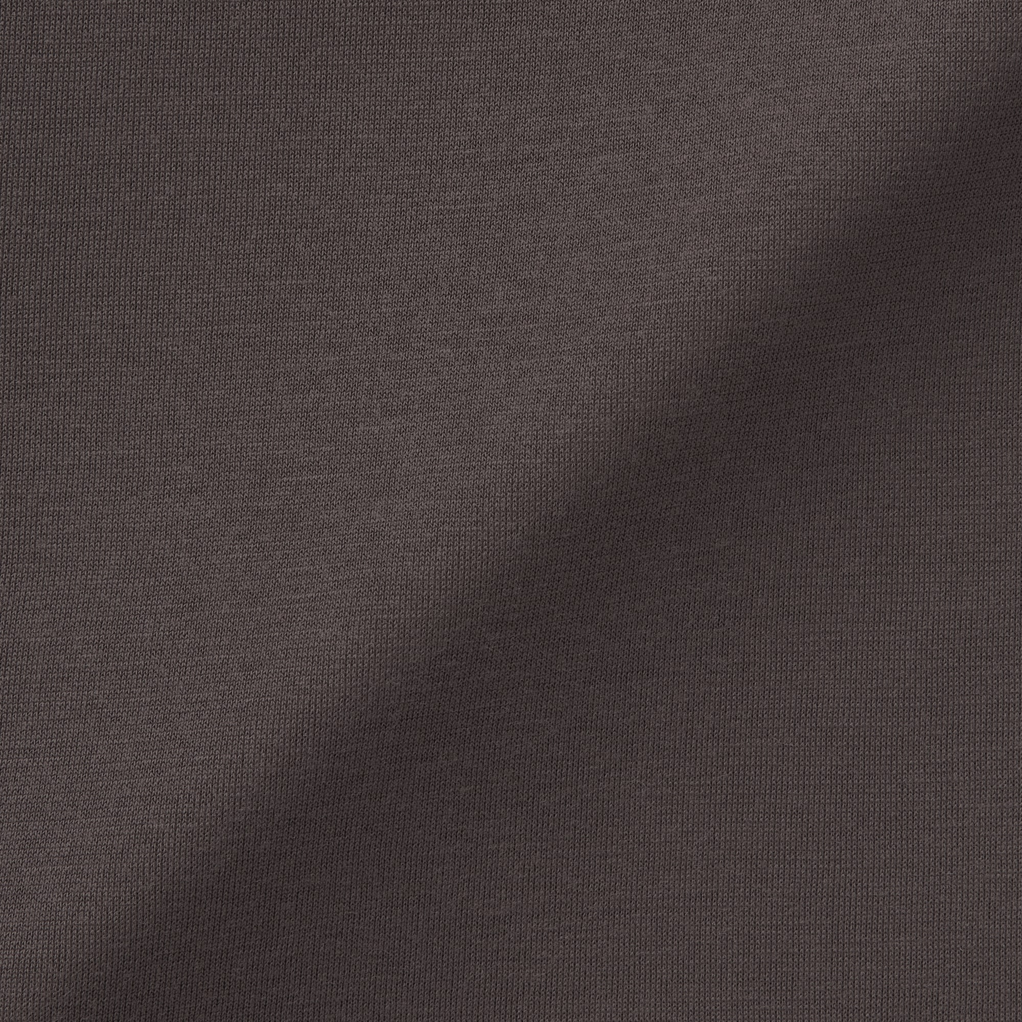 紳士　脇に縫い目のない　なめらか　クルーネック長袖Ｔシャツ