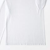 紳士　脇に縫い目のない　なめらか　クルーネック長袖Ｔシャツ