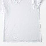 紳士　脇に縫い目のない　なめらか　Ｖネック半袖Ｔシャツ