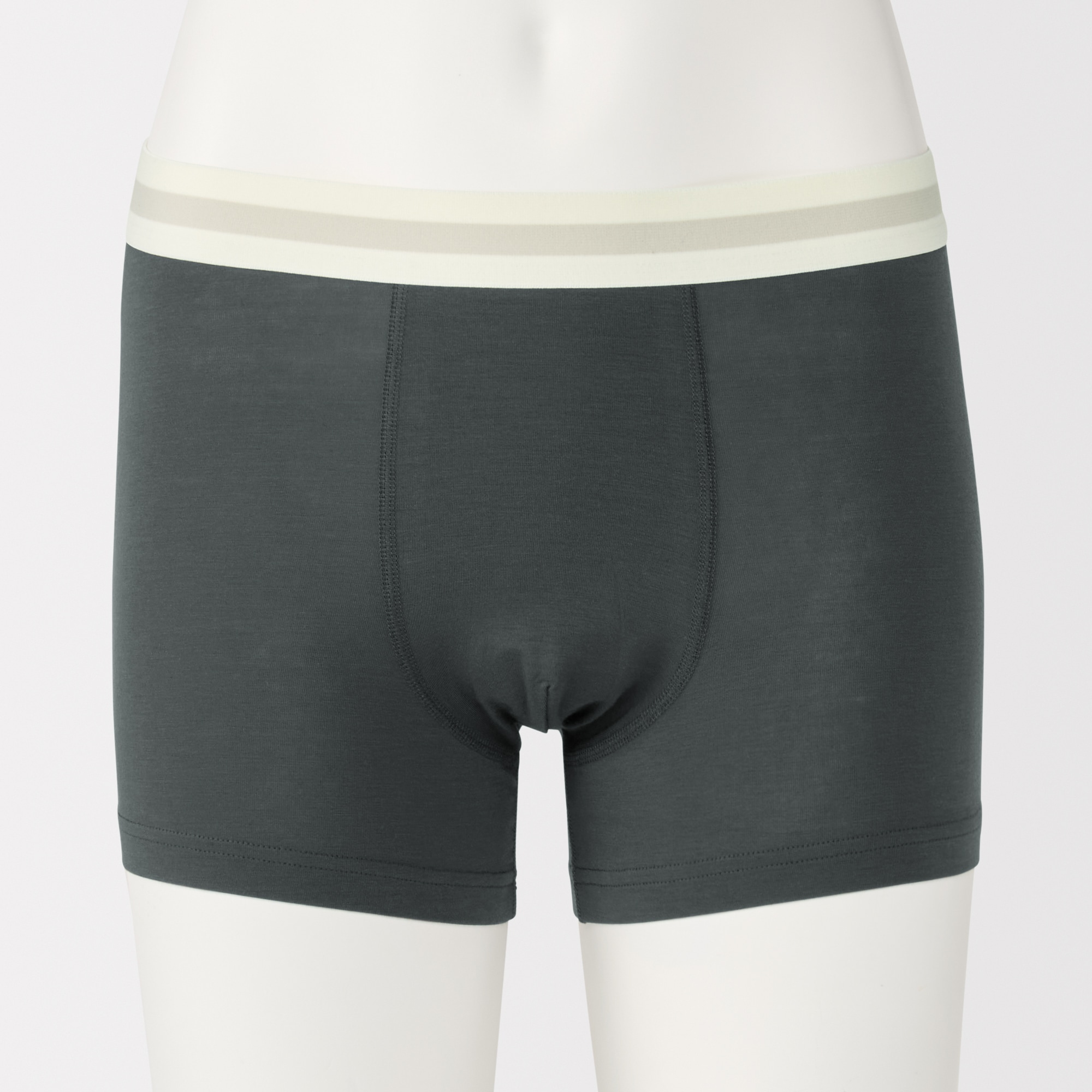 紳士 なめらか 前閉じローライズボクサーパンツ | 無印良品