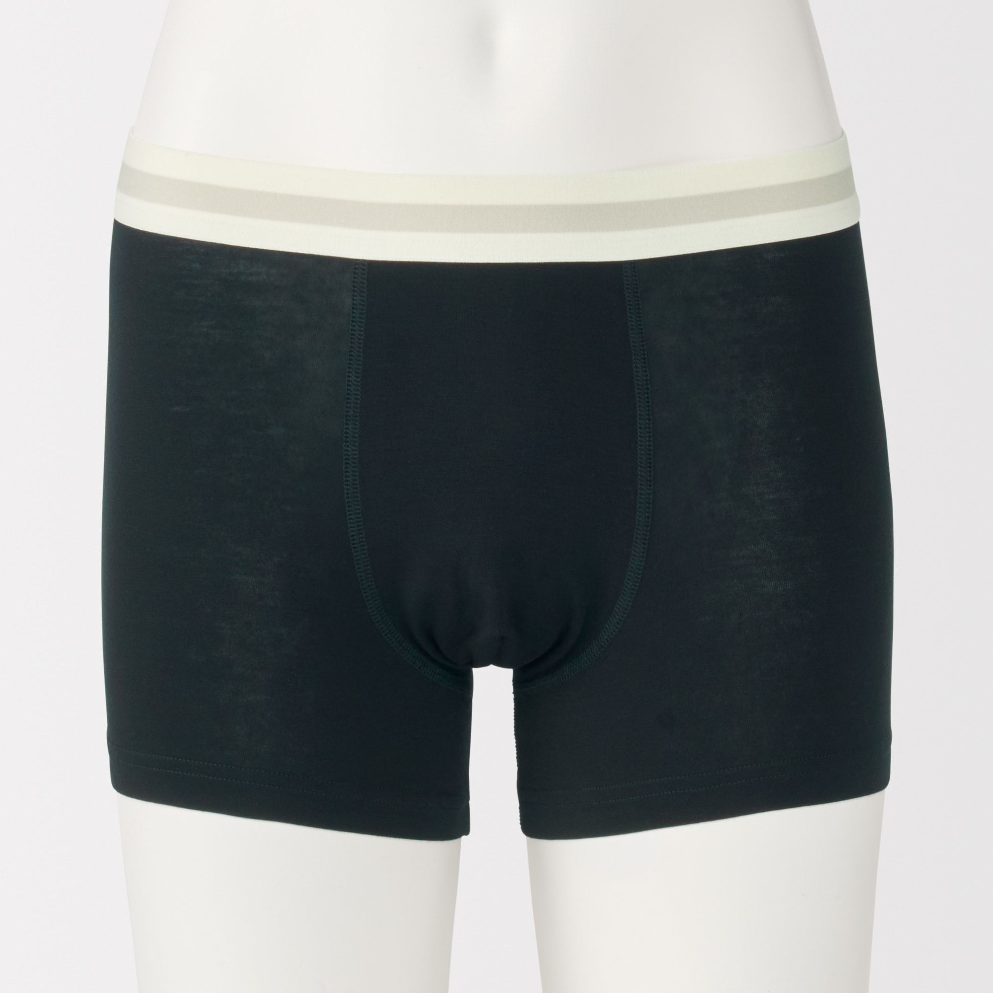 紳士　なめらか　前閉じローライズボクサーパンツ