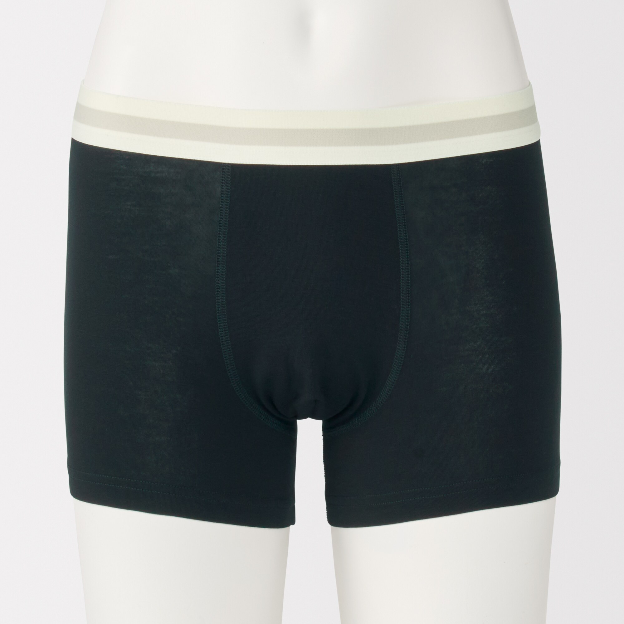 紳士　なめらか　前閉じローライズボクサーパンツ