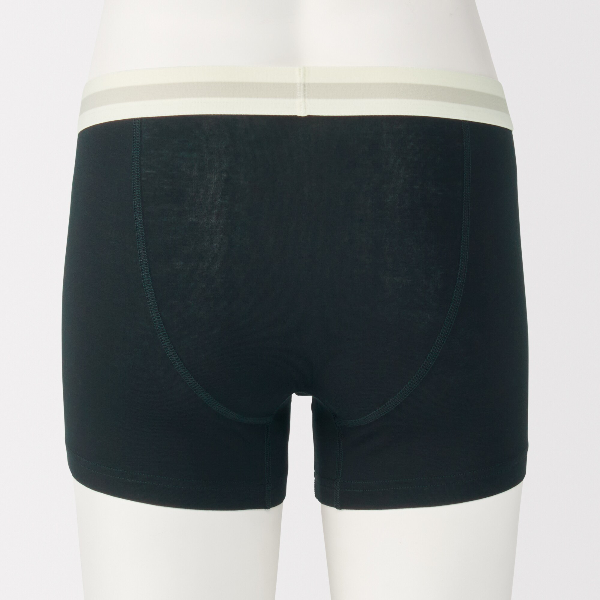 紳士　なめらか　前閉じローライズボクサーパンツ