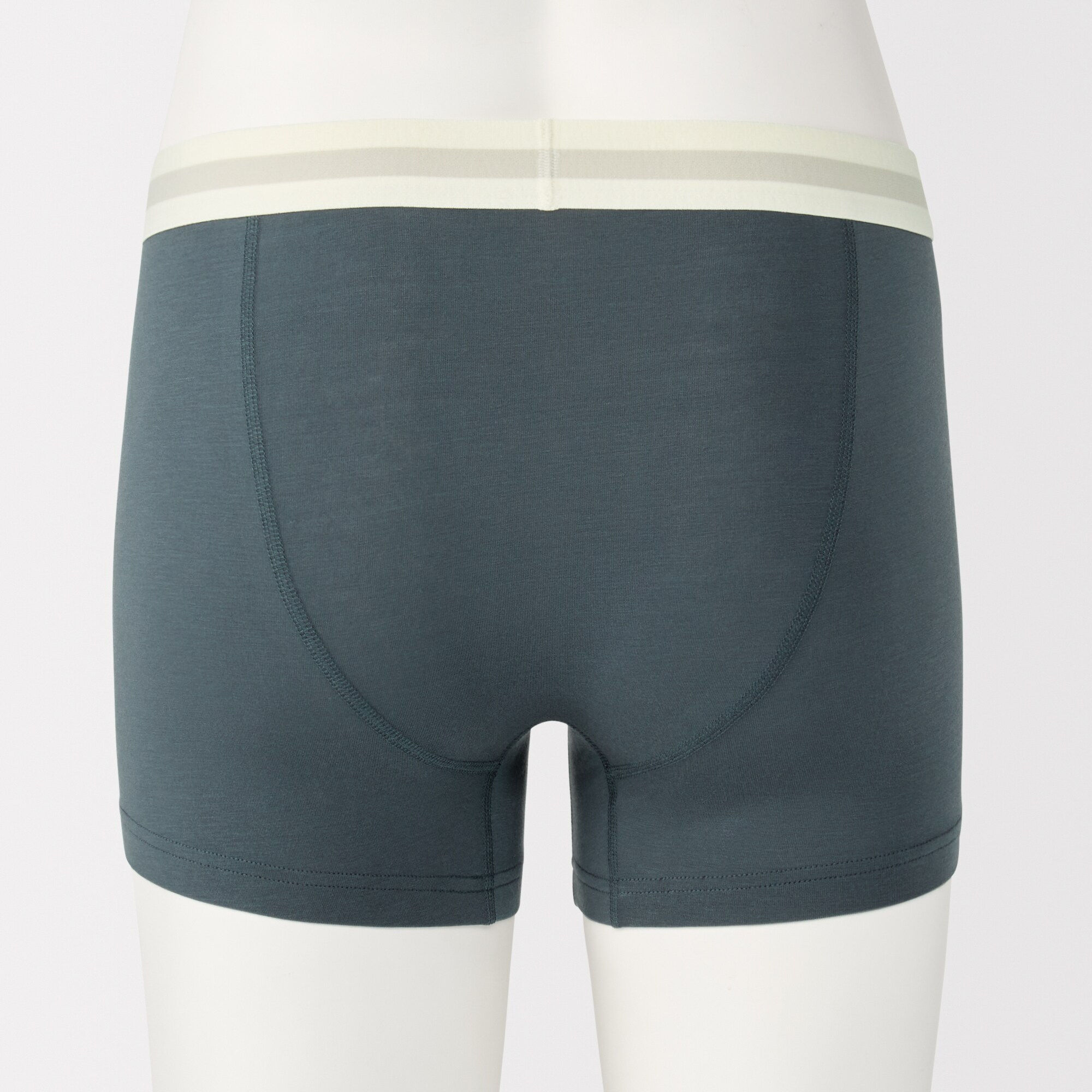 紳士　なめらか　前閉じローライズボクサーパンツ