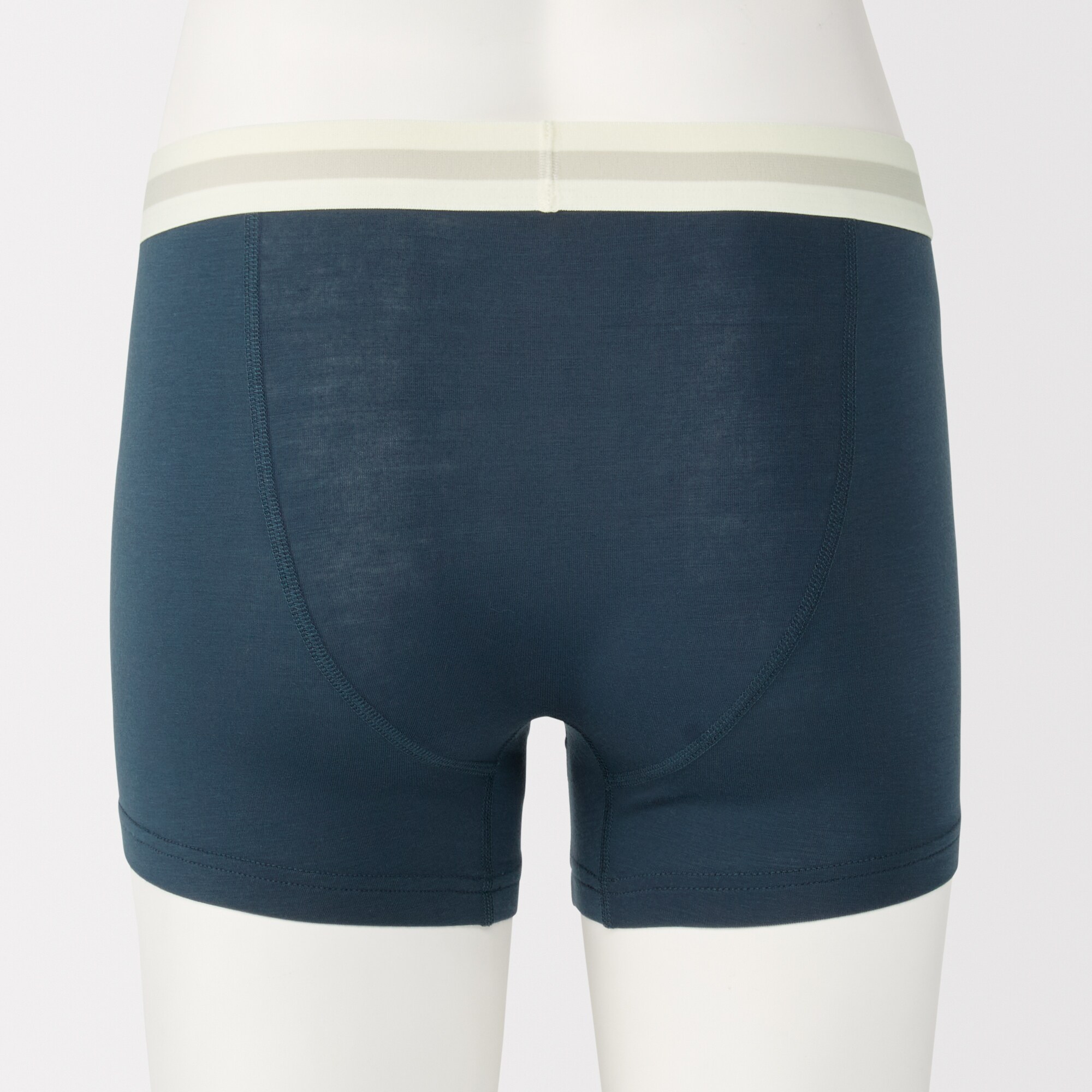 紳士　なめらか　前閉じローライズボクサーパンツ