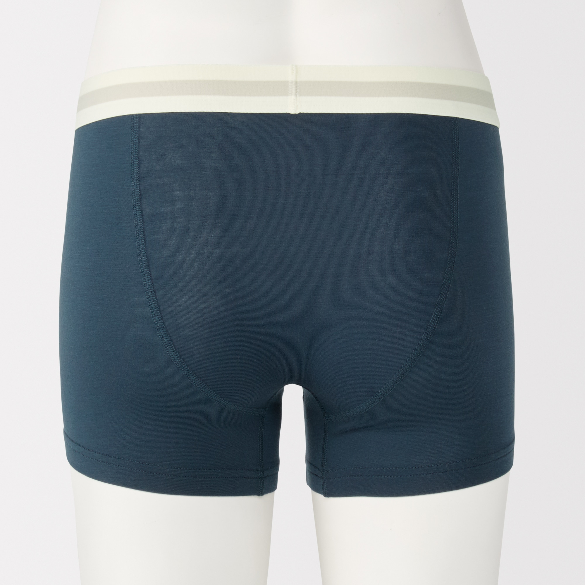 紳士　なめらか　前閉じローライズボクサーパンツ