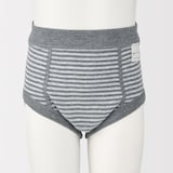 ベビー　フライス編み前閉じブリーフ