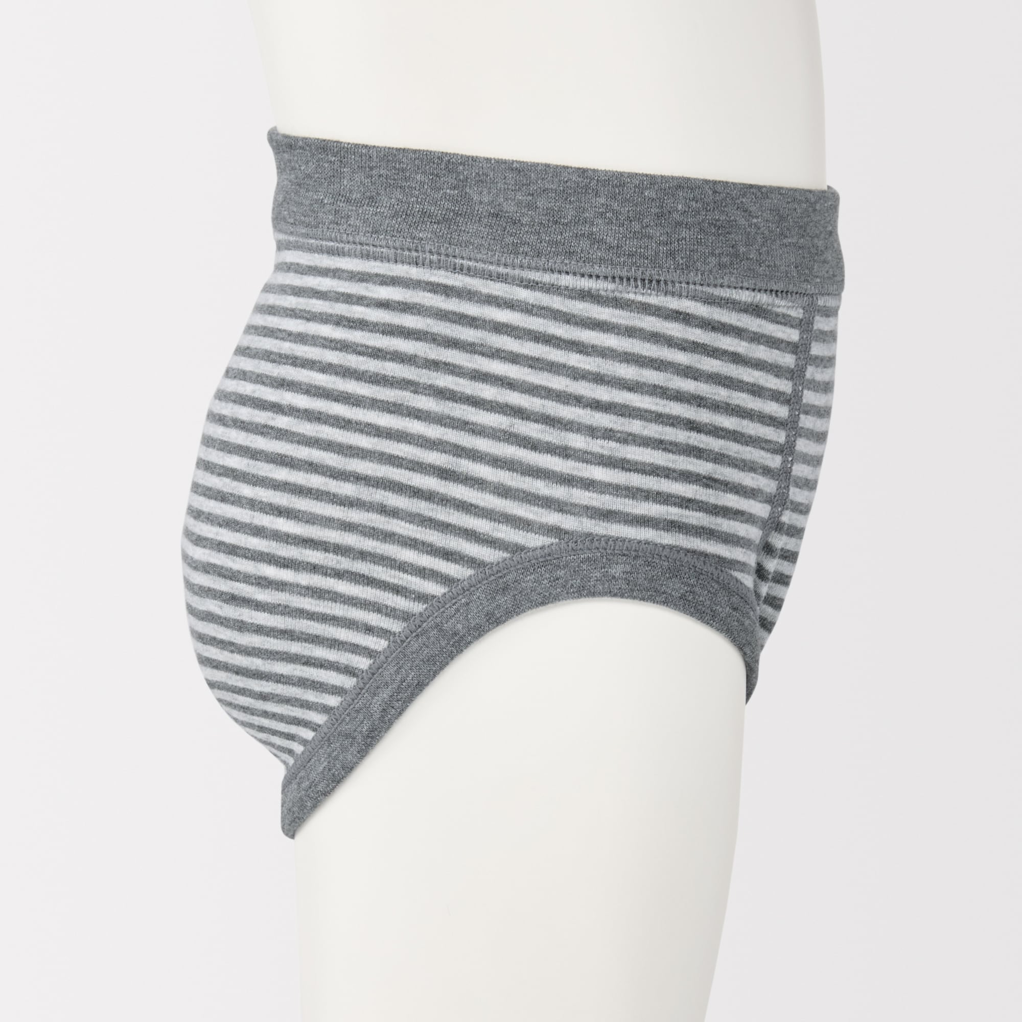 ベビー　フライス編み前閉じブリーフ