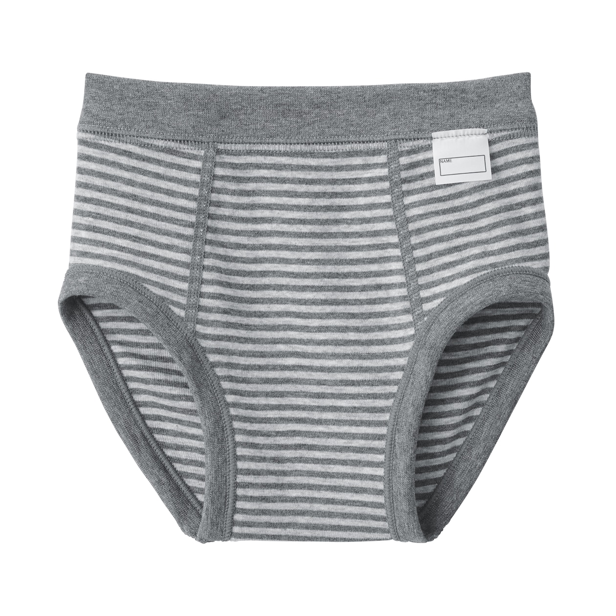 ベビー　フライス編み前閉じブリーフ