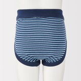 ベビー　フライス編み前閉じブリーフ
