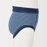 ベビー　フライス編み前閉じブリーフ