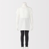 キッズ　フライス編みクルーネック半袖Ｔシャツ【インナー】