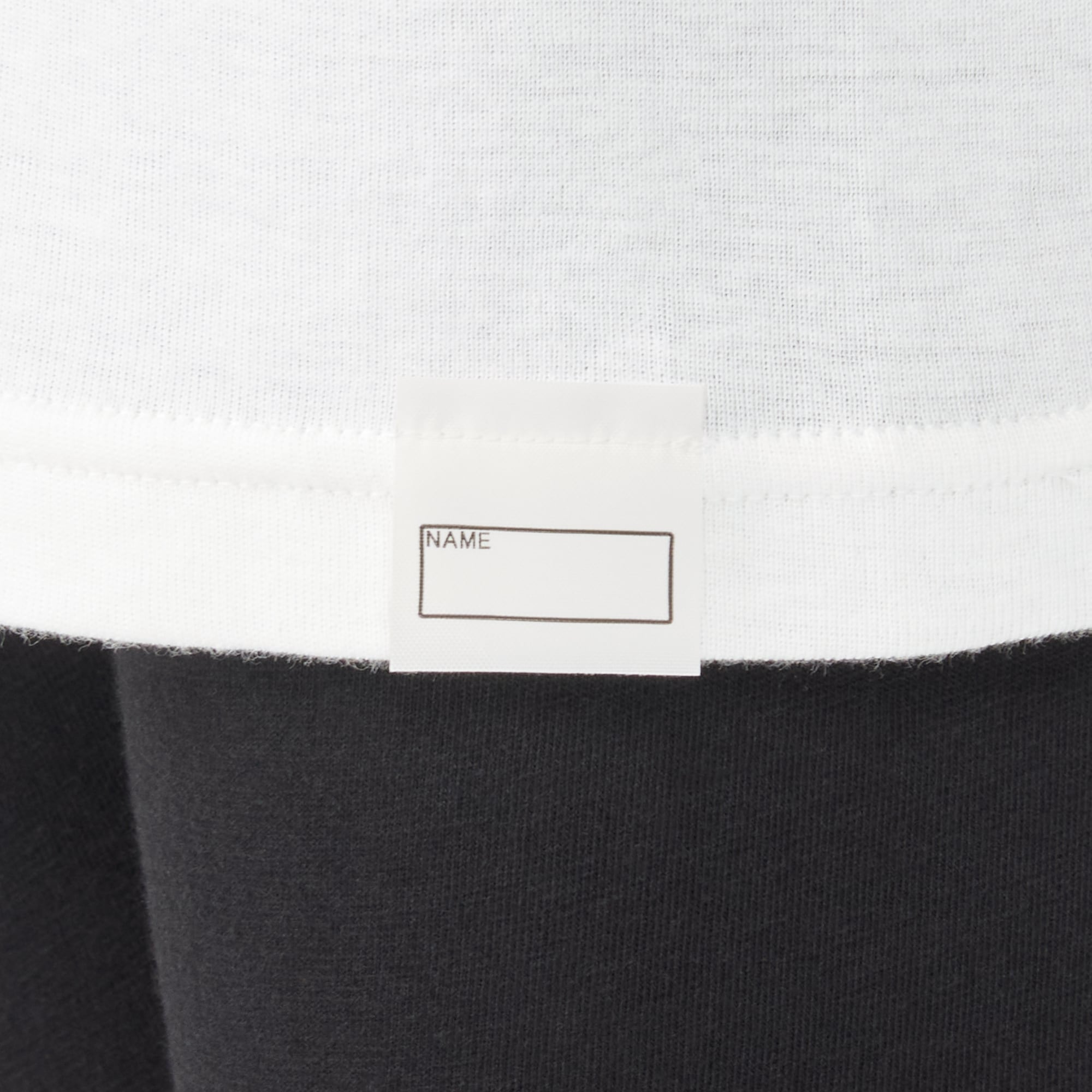 キッズ　フライス編みクルーネック半袖Ｔシャツ【インナー】