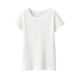 キッズ　フライス編みクルーネック半袖Ｔシャツ【インナー】