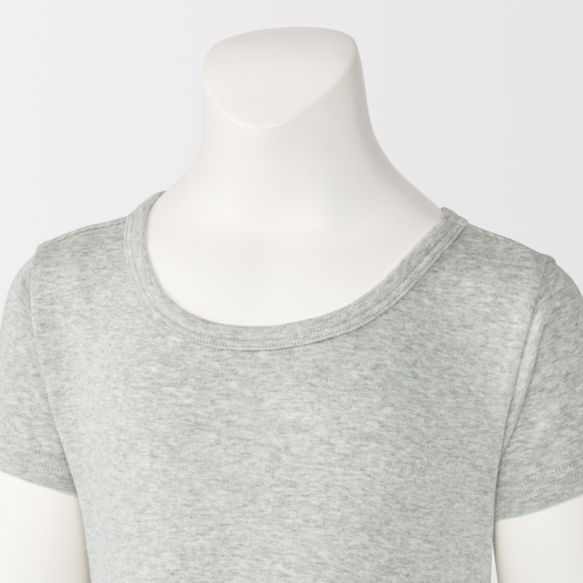 キッズ　フライス編みクルーネック半袖Ｔシャツ【インナー】