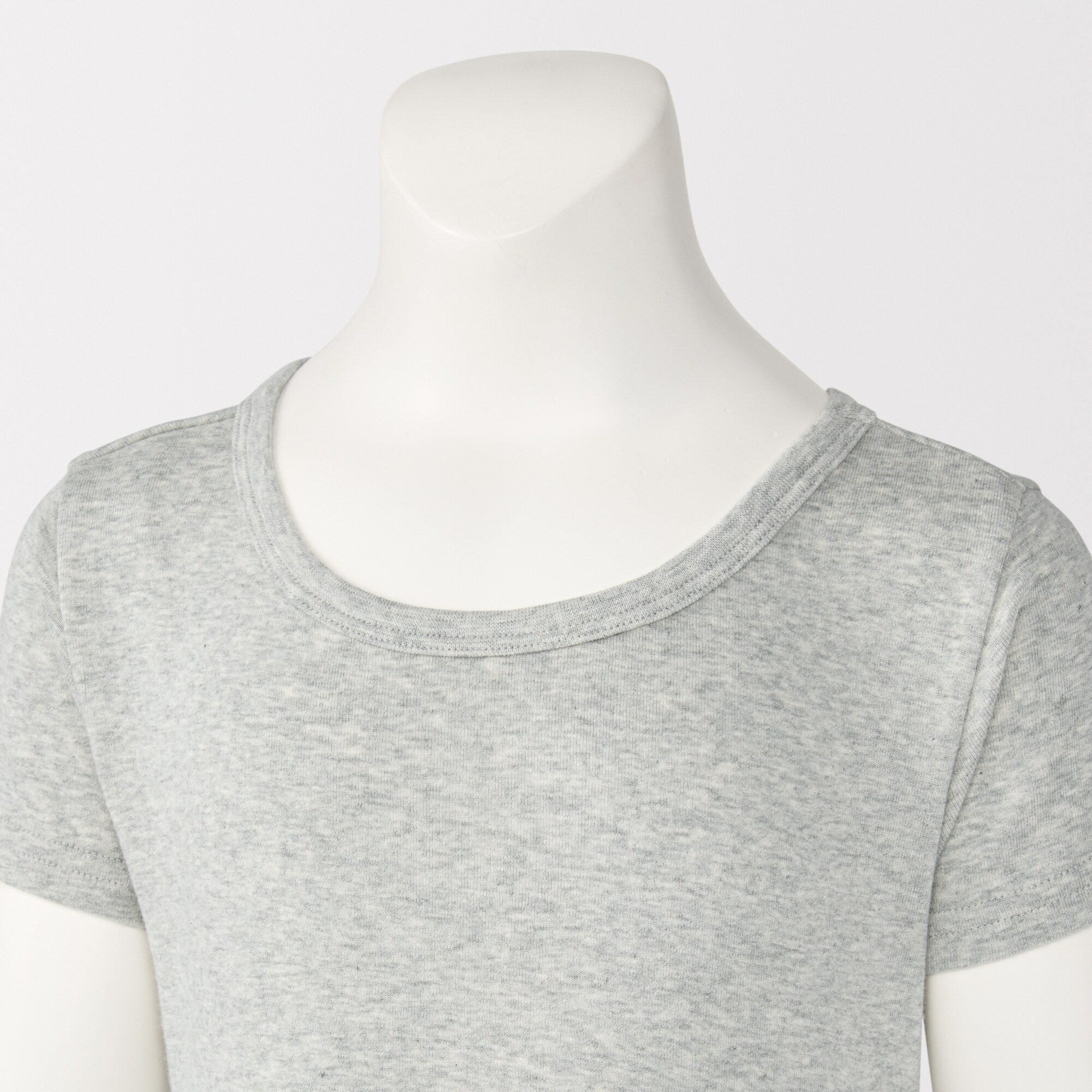 キッズ　フライス編みクルーネック半袖Ｔシャツ【インナー】