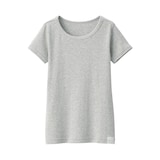 キッズ　フライス編みクルーネック半袖Ｔシャツ【インナー】