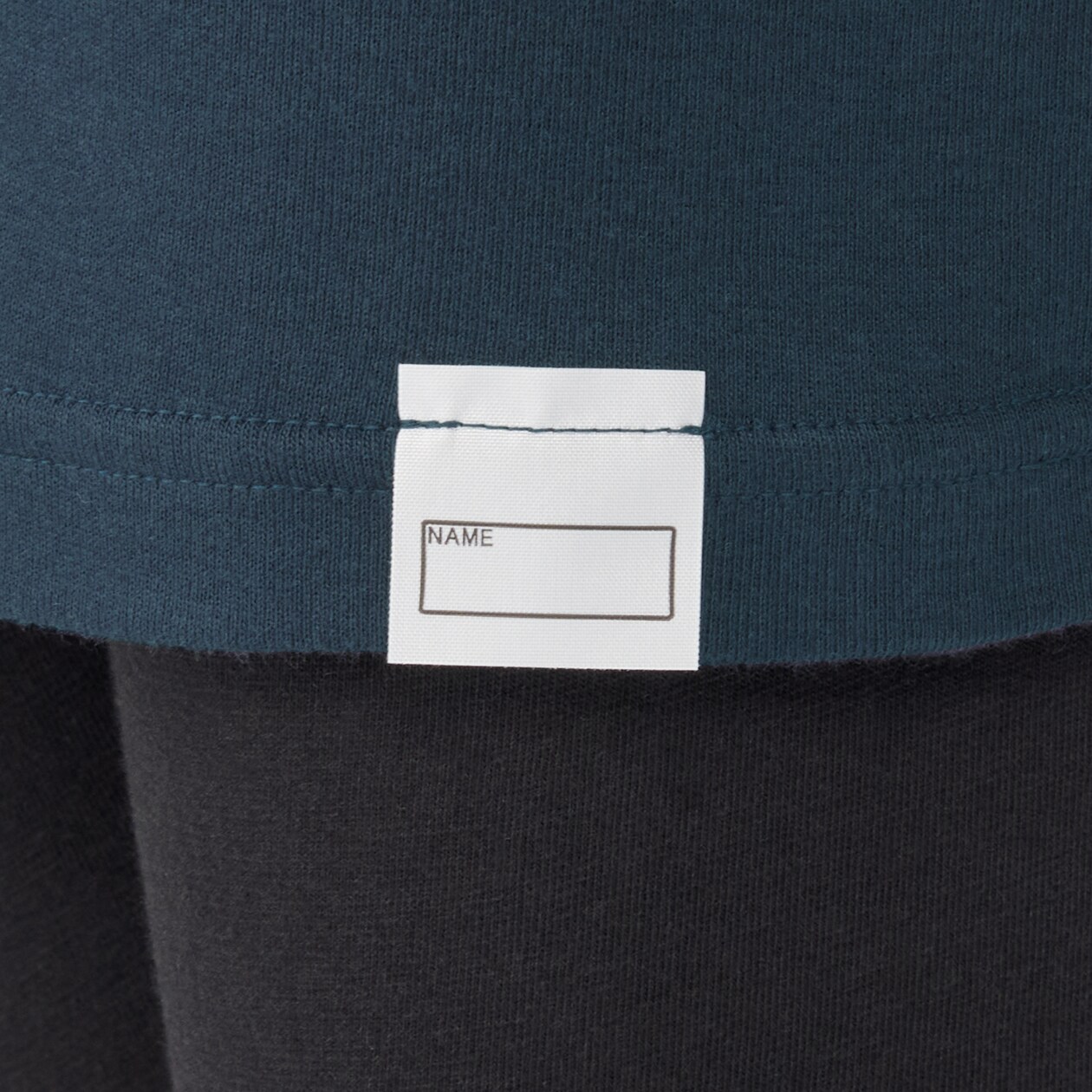 キッズ　フライス編みクルーネック半袖Ｔシャツ【インナー】