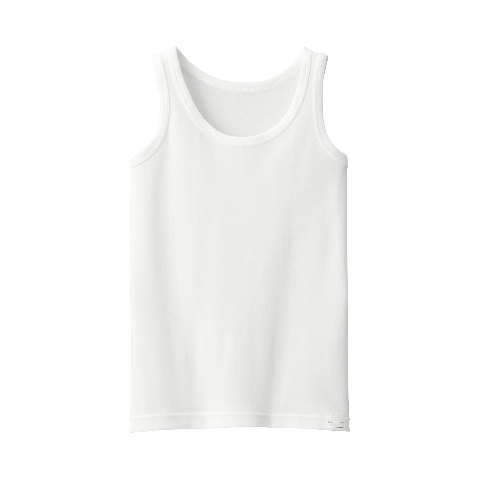 キッズ　フライス編みタンクトップ【インナー】