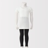 ベビー　フライス編みクルーネック半袖Ｔシャツ【インナー】