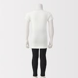 ベビー　フライス編みクルーネック半袖Ｔシャツ【インナー】