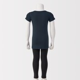 ベビー　フライス編みクルーネック半袖Ｔシャツ【インナー】