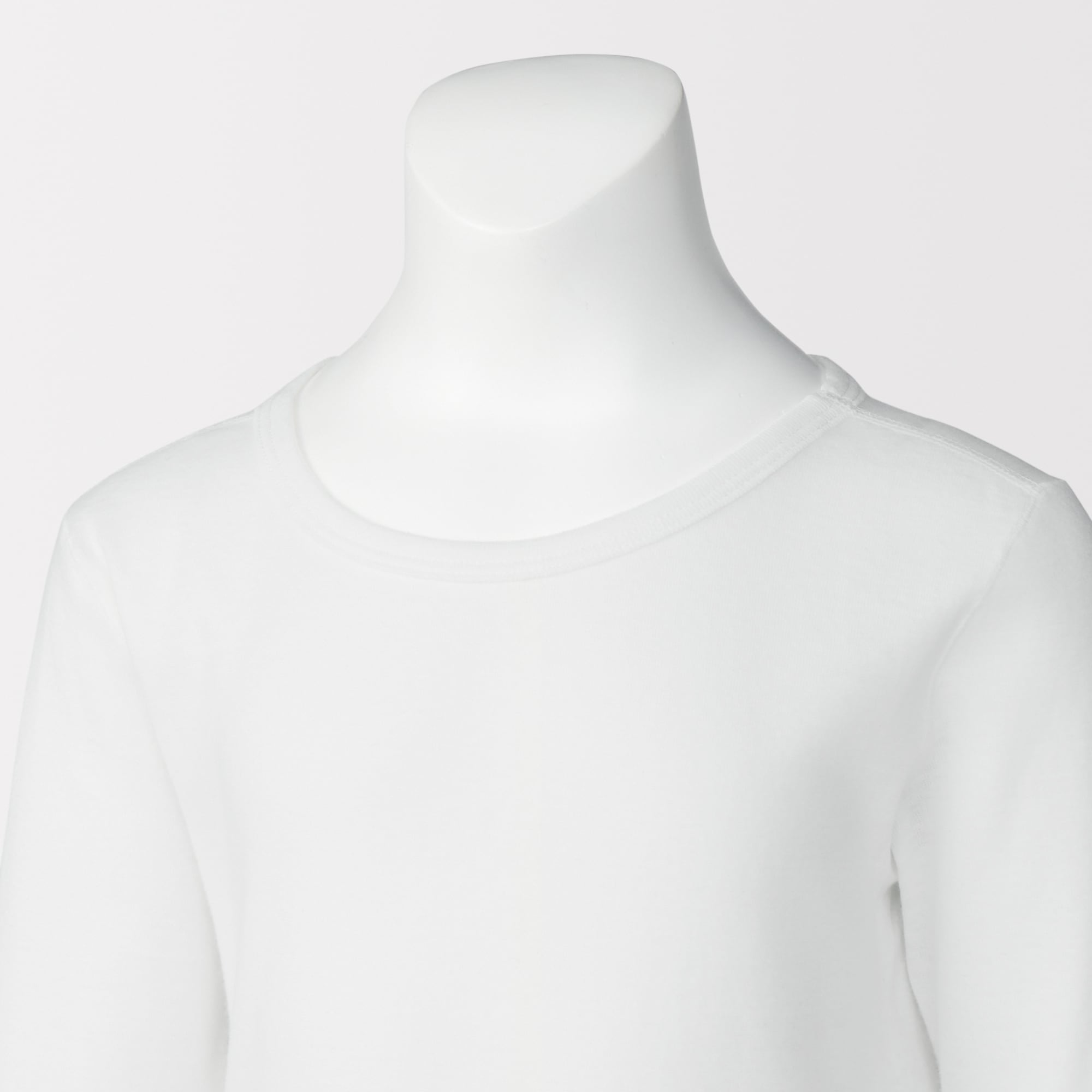 キッズ　あったか綿　クルーネック長袖Ｔシャツ