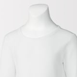 キッズ　あったか綿　クルーネック長袖Ｔシャツ