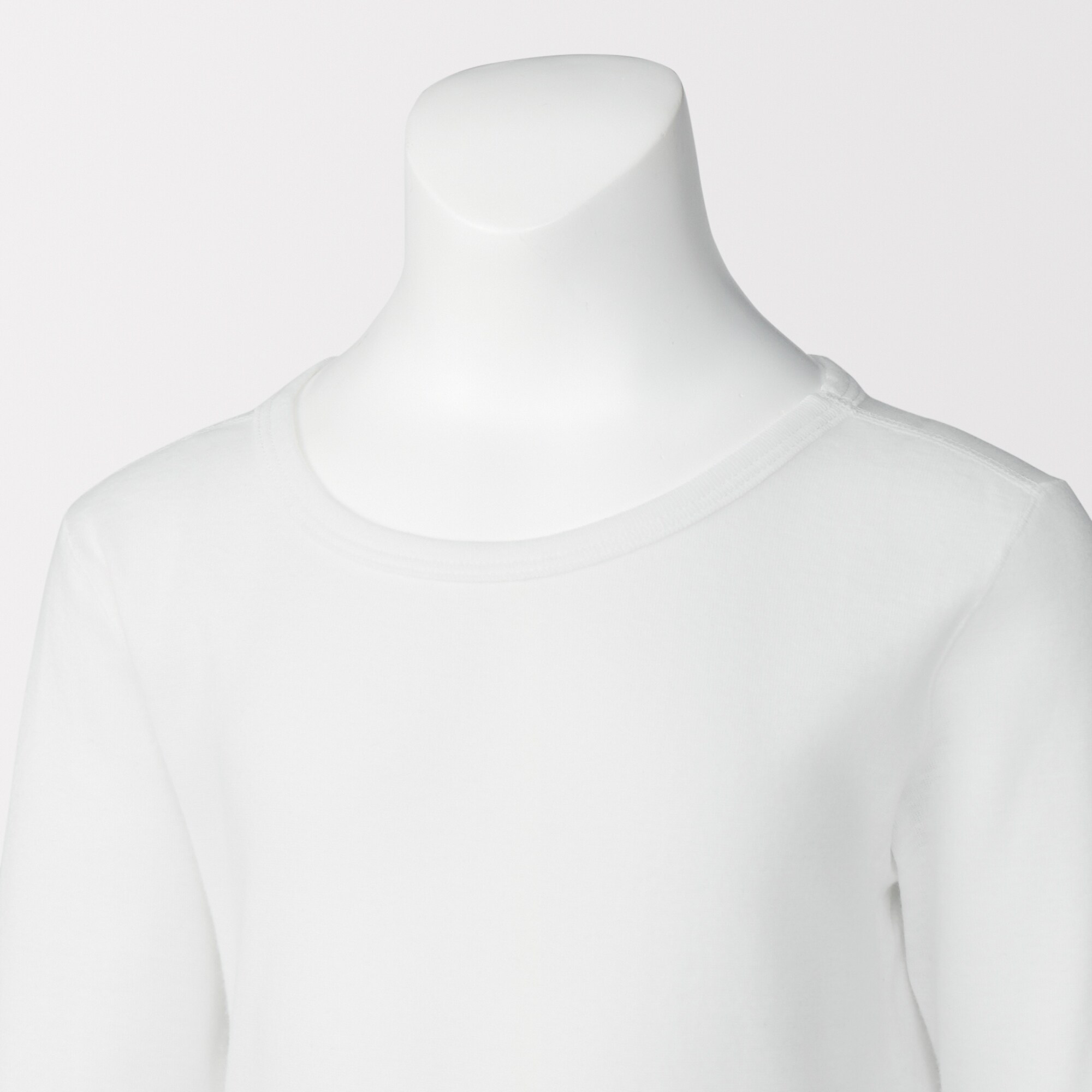 キッズ　あったか綿　クルーネック長袖Ｔシャツ