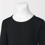 キッズ　あったか綿　クルーネック長袖Ｔシャツ