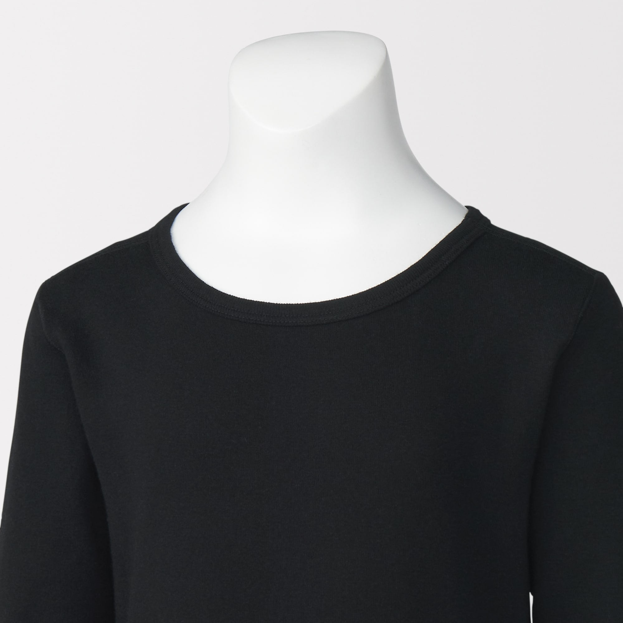 キッズ　あったか綿　クルーネック長袖Ｔシャツ