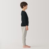 キッズ　あったか綿　クルーネック長袖Ｔシャツ