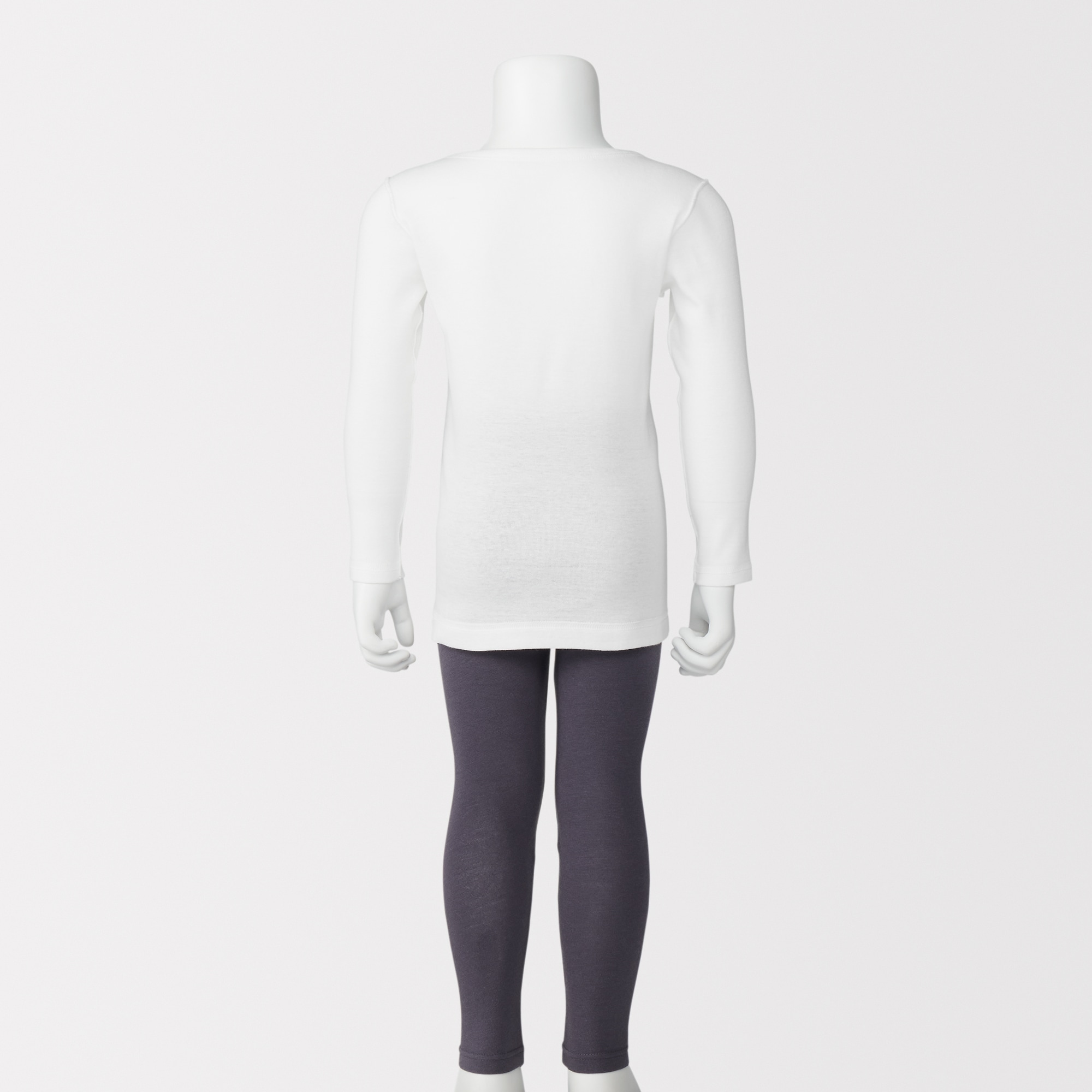 ベビー　あったか綿　クルーネック長袖Ｔシャツ