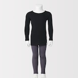 ベビー　あったか綿　クルーネック長袖Ｔシャツ