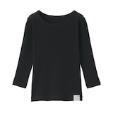 ベビー　あったか綿　クルーネック長袖Ｔシャツ