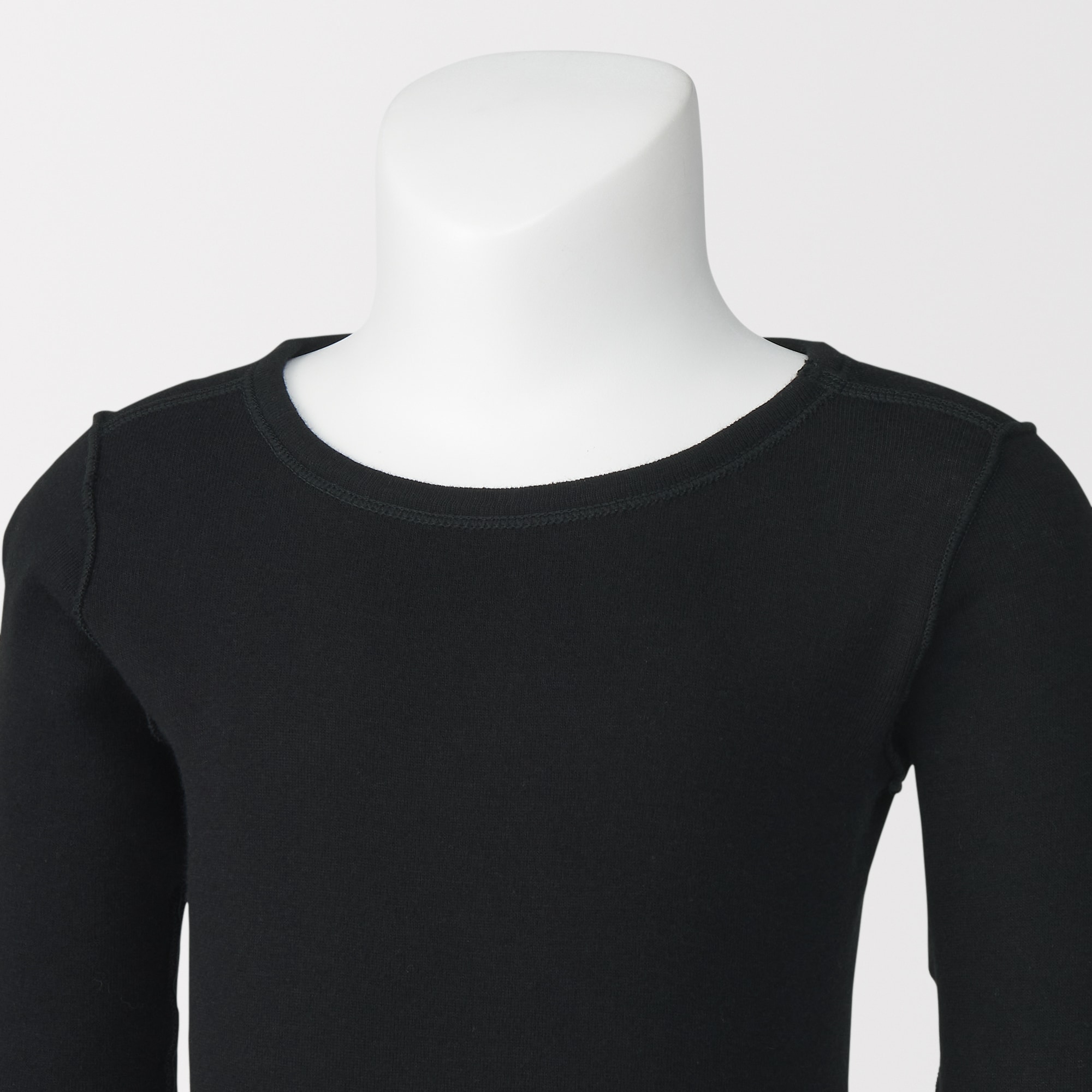 ベビー　あったか綿　クルーネック長袖Ｔシャツ