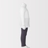 ベビー　あったか綿　クルーネック長袖Ｔシャツ