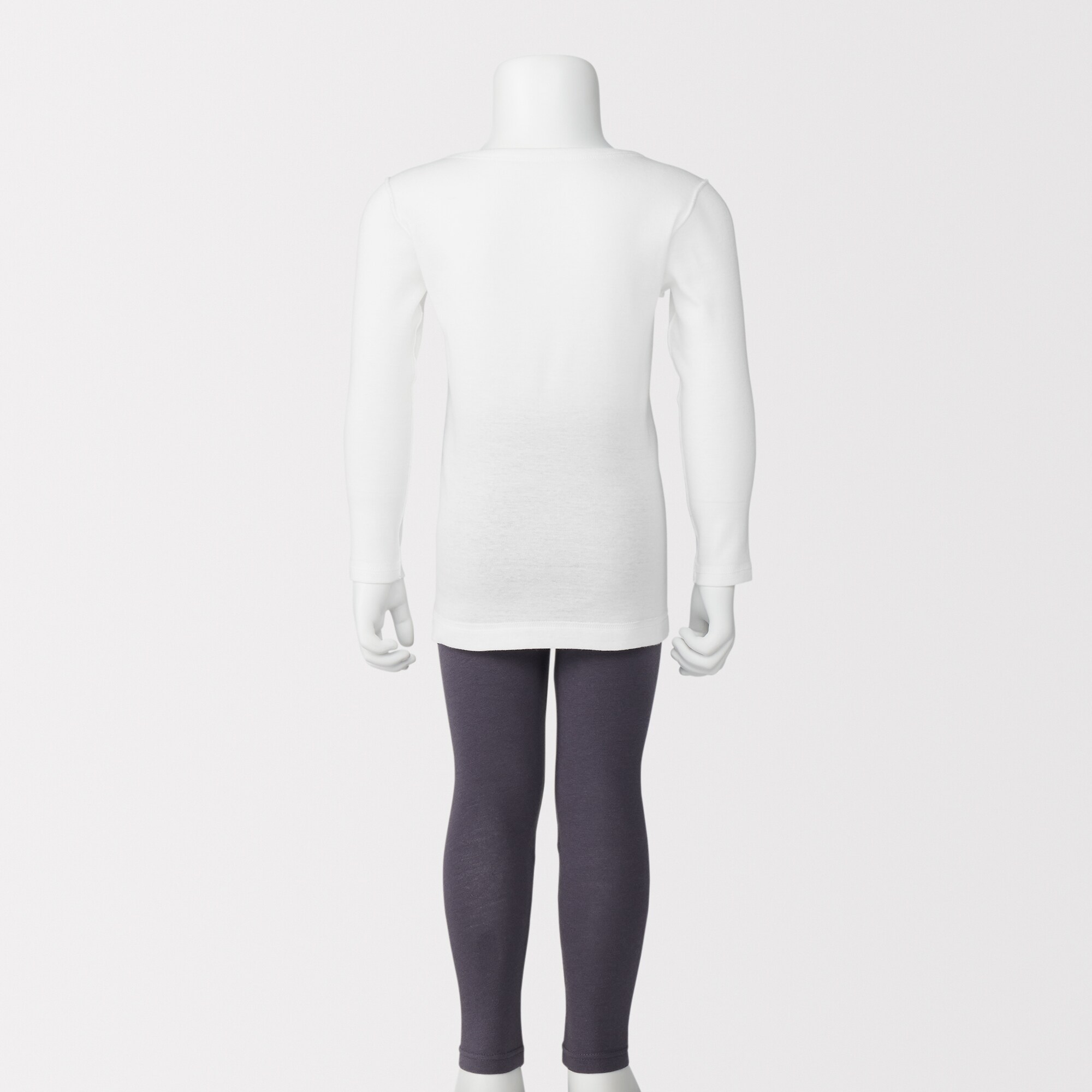 ベビー　あったか綿　クルーネック長袖Ｔシャツ