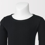ベビー　あったか綿　クルーネック長袖Ｔシャツ