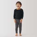 ベビー　あったか綿　クルーネック長袖Ｔシャツ