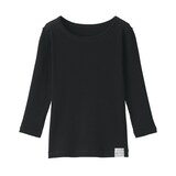ベビー　あったか綿　クルーネック長袖Ｔシャツ
