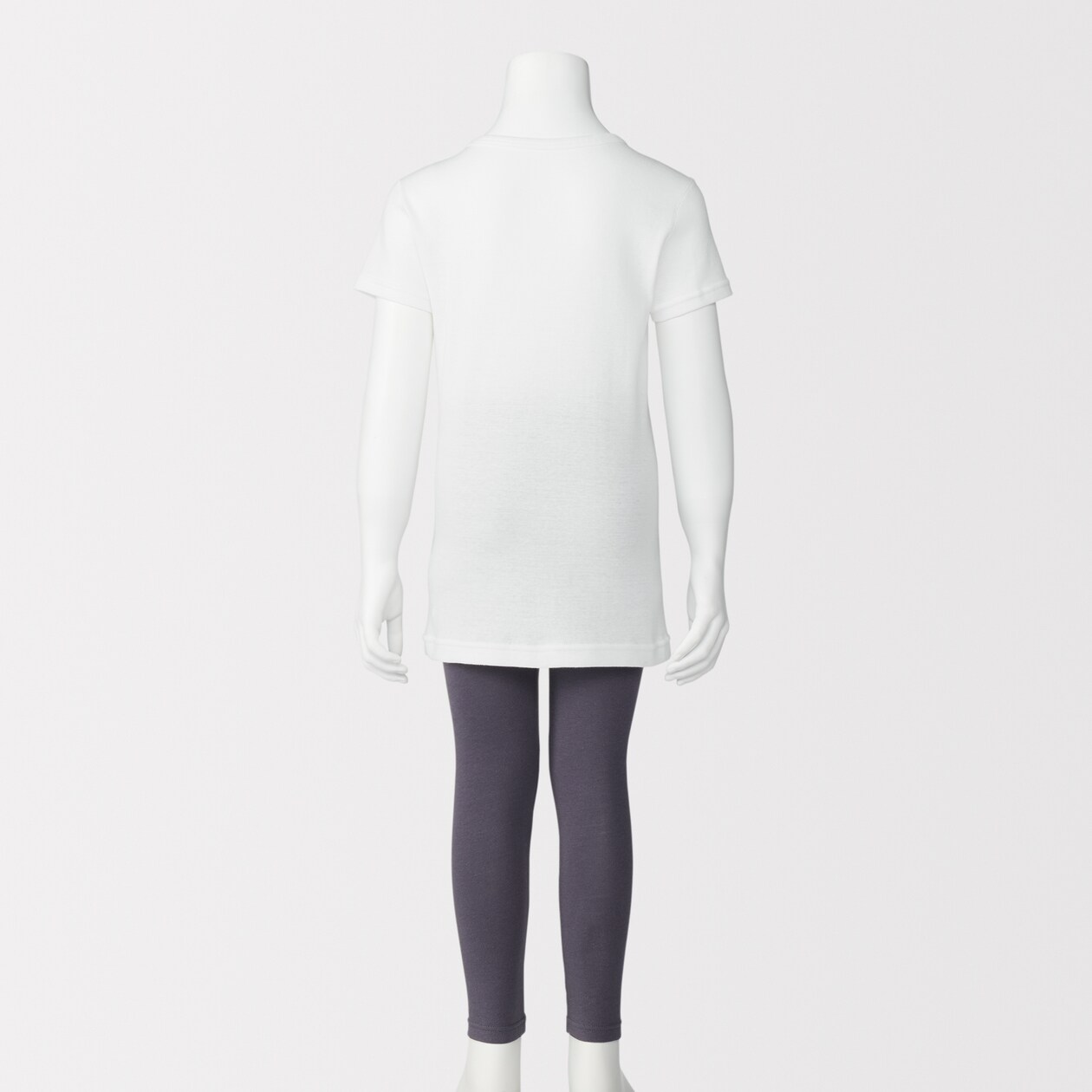 キッズ　あったか綿　クルーネック半袖Ｔシャツ