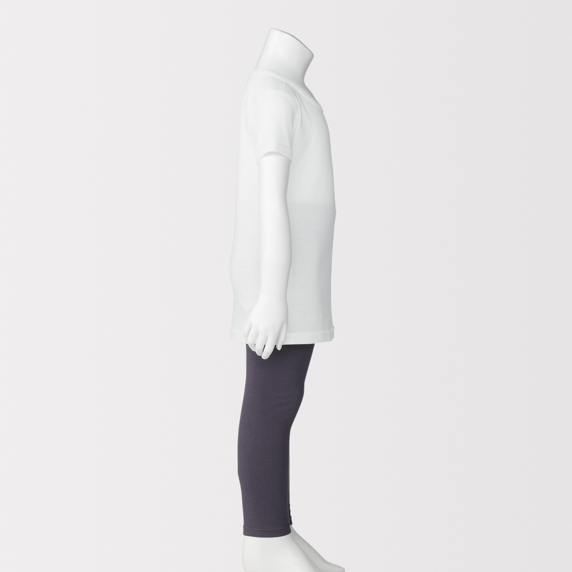 キッズ　あったか綿　クルーネック半袖Ｔシャツ