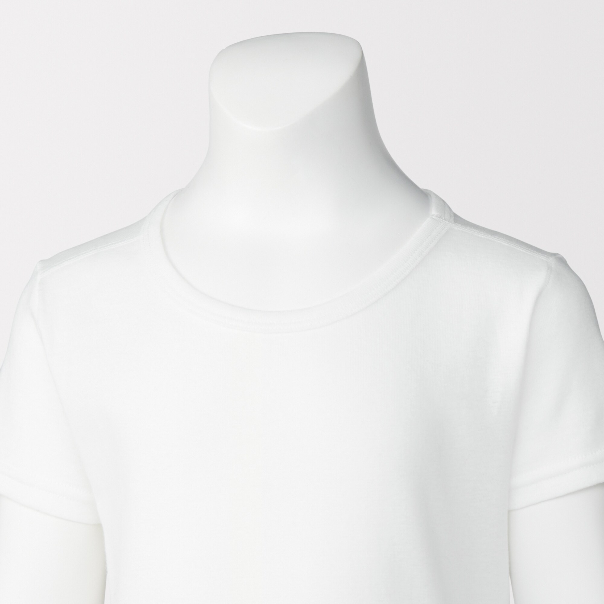 キッズ　あったか綿　クルーネック半袖Ｔシャツ