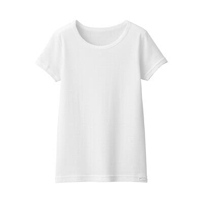 キッズ　あったか綿　クルーネック半袖Ｔシャツ