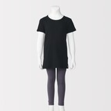 キッズ　あったか綿　クルーネック半袖Ｔシャツ