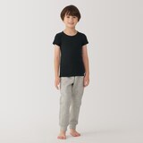 キッズ　あったか綿　クルーネック半袖Ｔシャツ