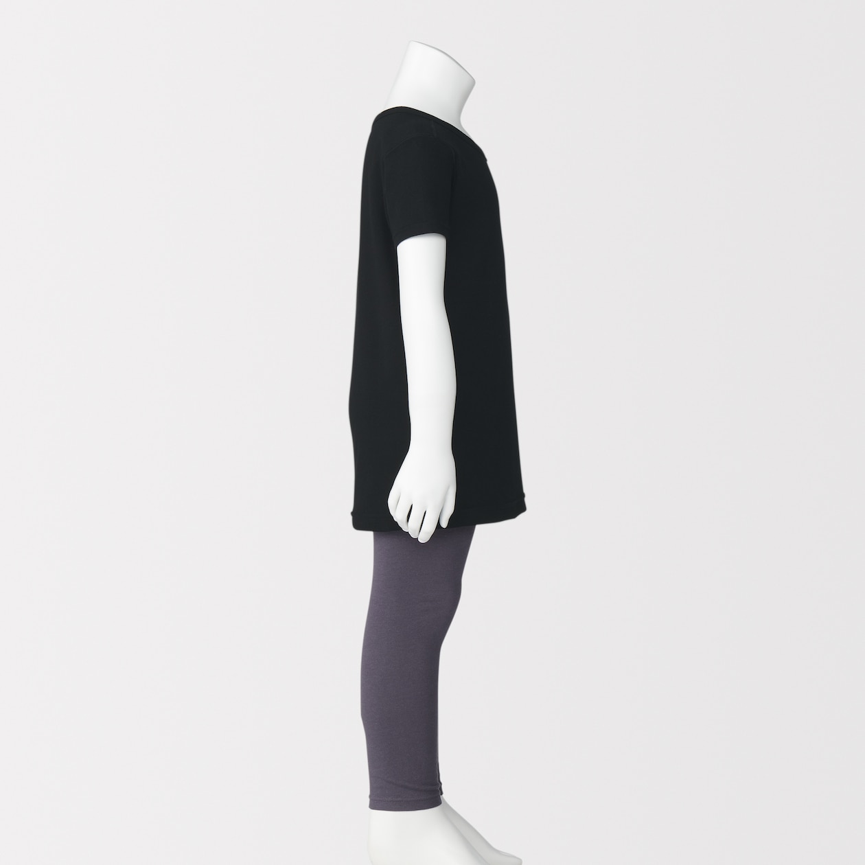 キッズ　あったか綿　クルーネック半袖Ｔシャツ