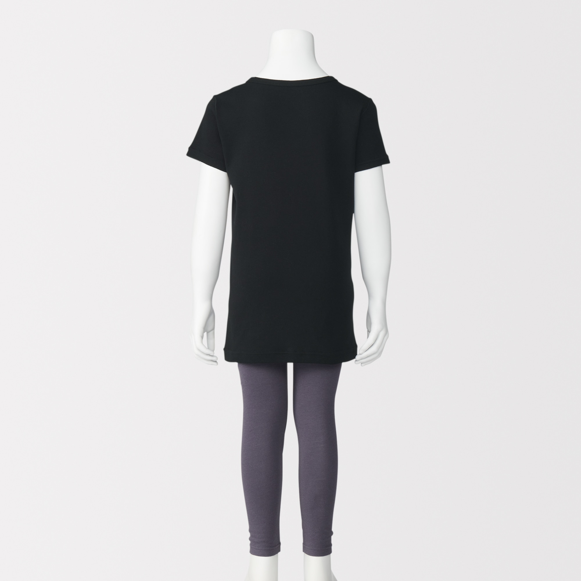 キッズ　あったか綿　クルーネック半袖Ｔシャツ